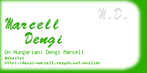 marcell dengi business card